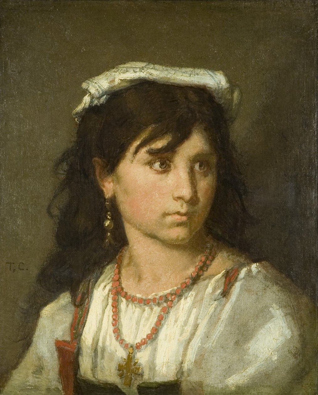 genç italyan kız by Thomas Couture