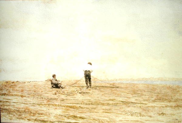 Ağı Onarmak by Thomas Cowperthwait Eakins