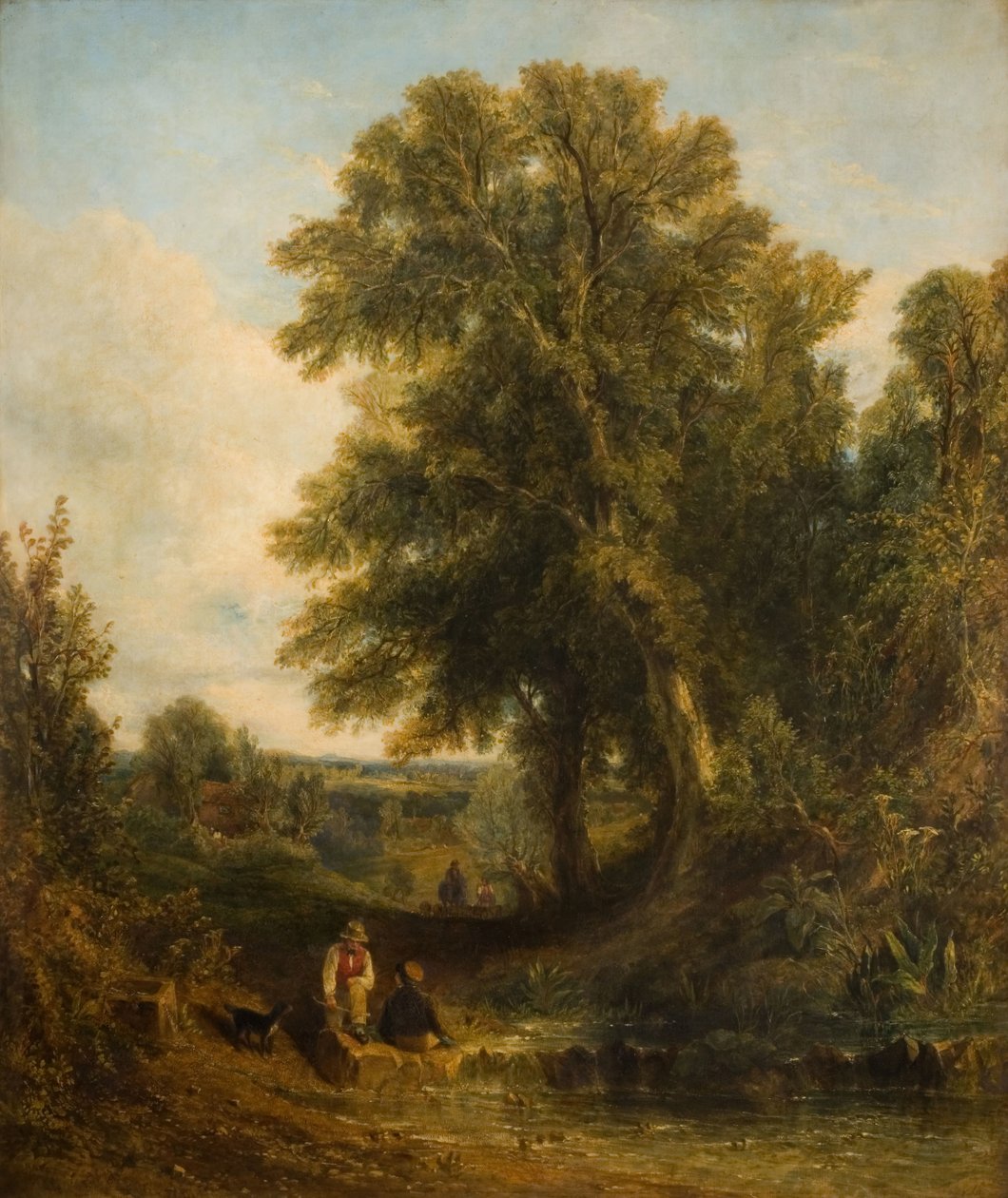 İngiliz Manzarası, 1829. by Thomas Creswick