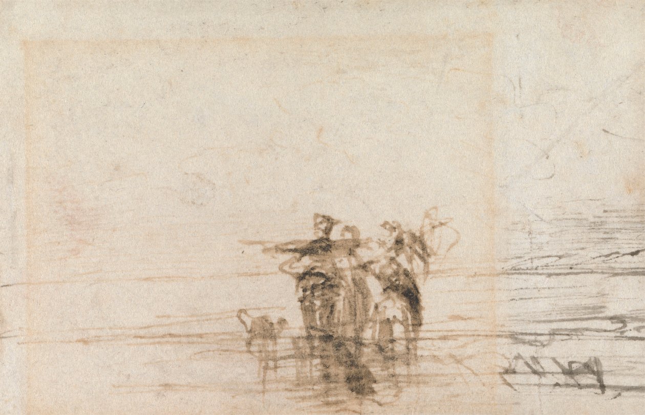 Kıyıdaki Karidesler by Thomas Creswick