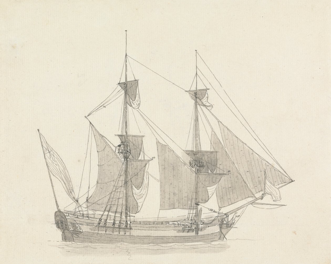 Yelkende İki Usta by Thomas Daniell