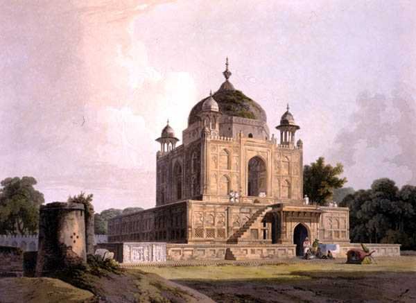 Allahabad yakınlarındaki Sultan Purveiz Türbesi, 