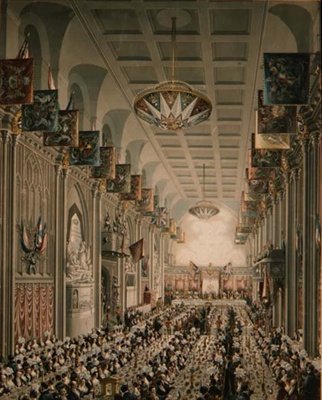 Londra Şirketi tarafından Majestelerine Verilen Kraliyet Ziyafeti, Lord Mayor Günü, 9 Kasım 1837 by Thomas Dighton