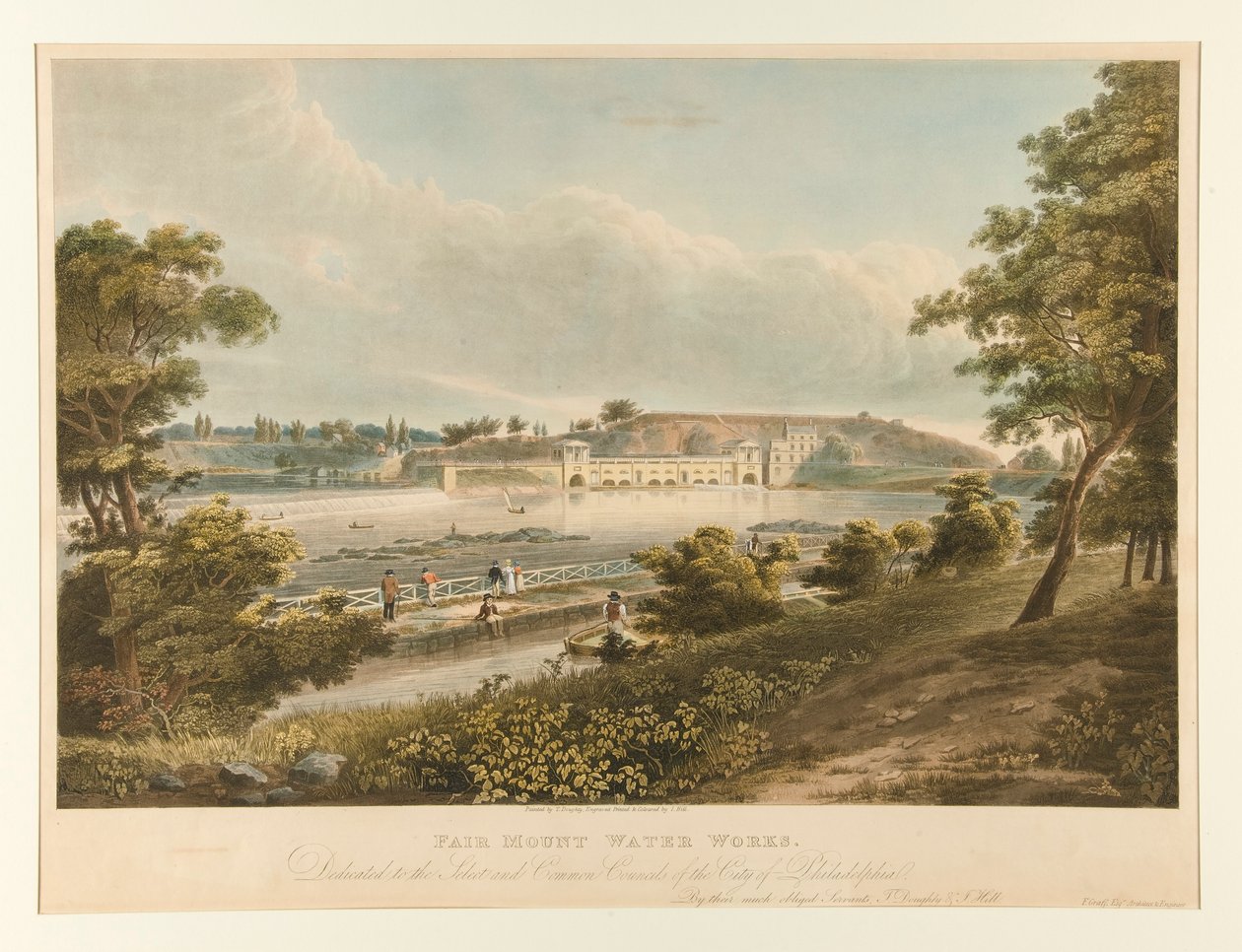 Fairmount Su İşleri (Philadelphia) by Thomas Doughty