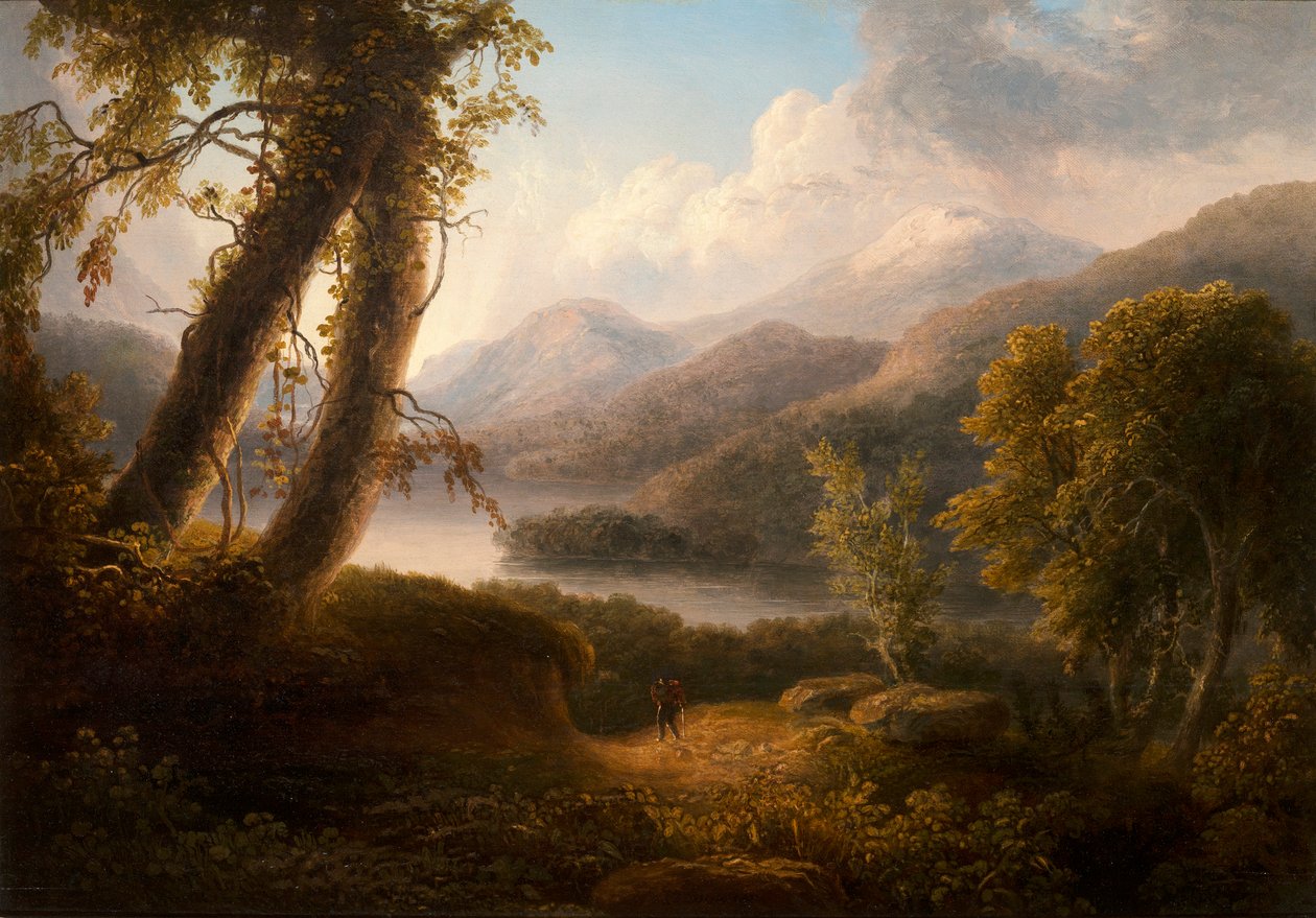 Manzara (tuval üzerine yağlı boya) by Thomas Doughty
