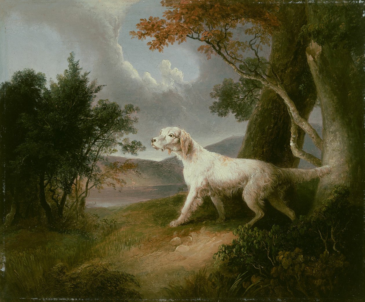 Köpekli Manzara by Thomas Doughty