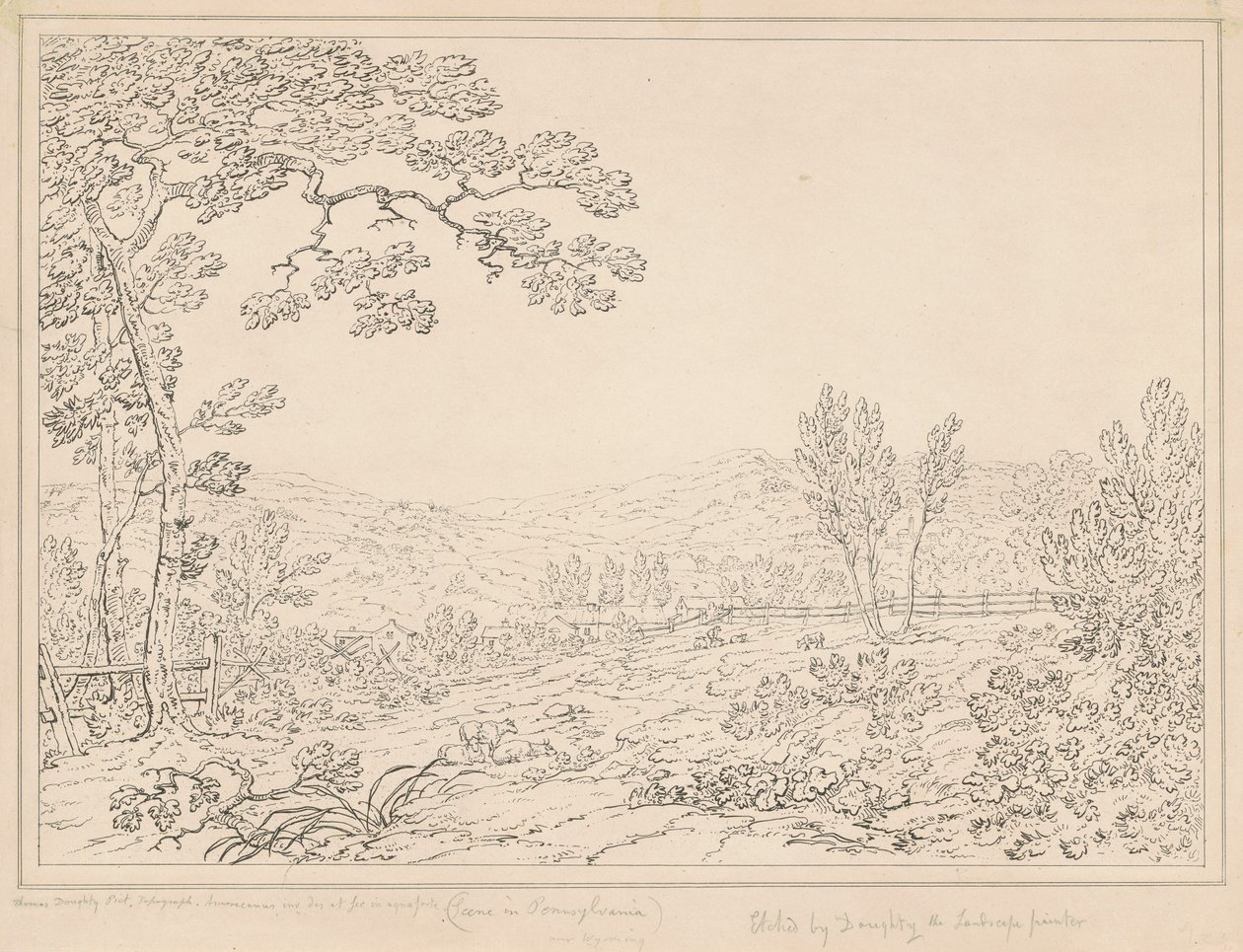 Pensilvanya Manzarası by Thomas Doughty
