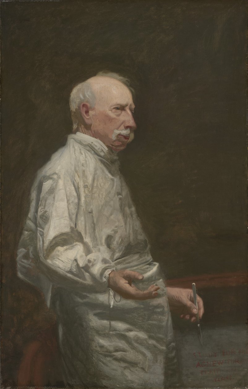 Dr. Agnew, c.1889 by Thomas Eakins