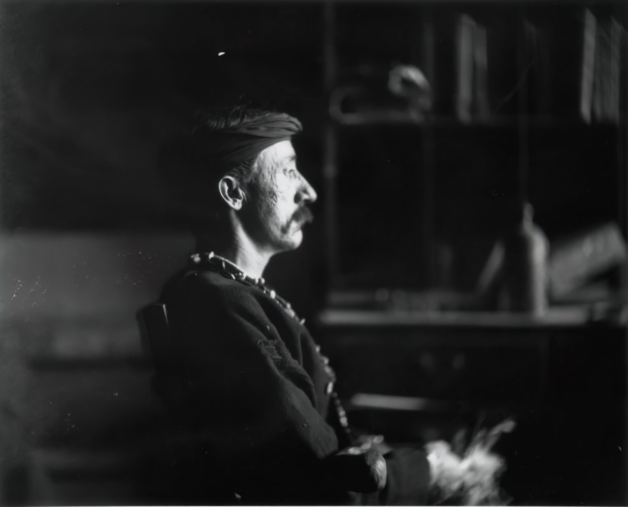 Frank Hamilton Cushing, 1895. by Thomas Eakins