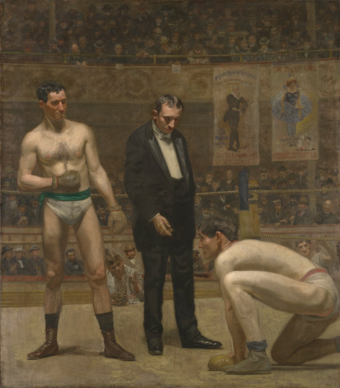 Sayımı Almak by Thomas Eakins