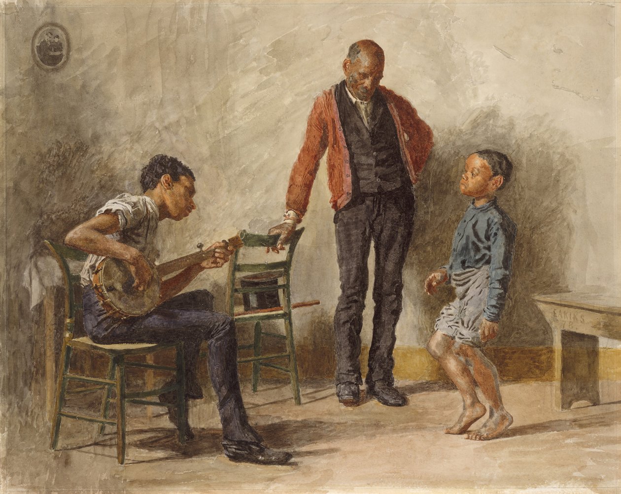 Dans Dersi, 1878. by Thomas Eakins