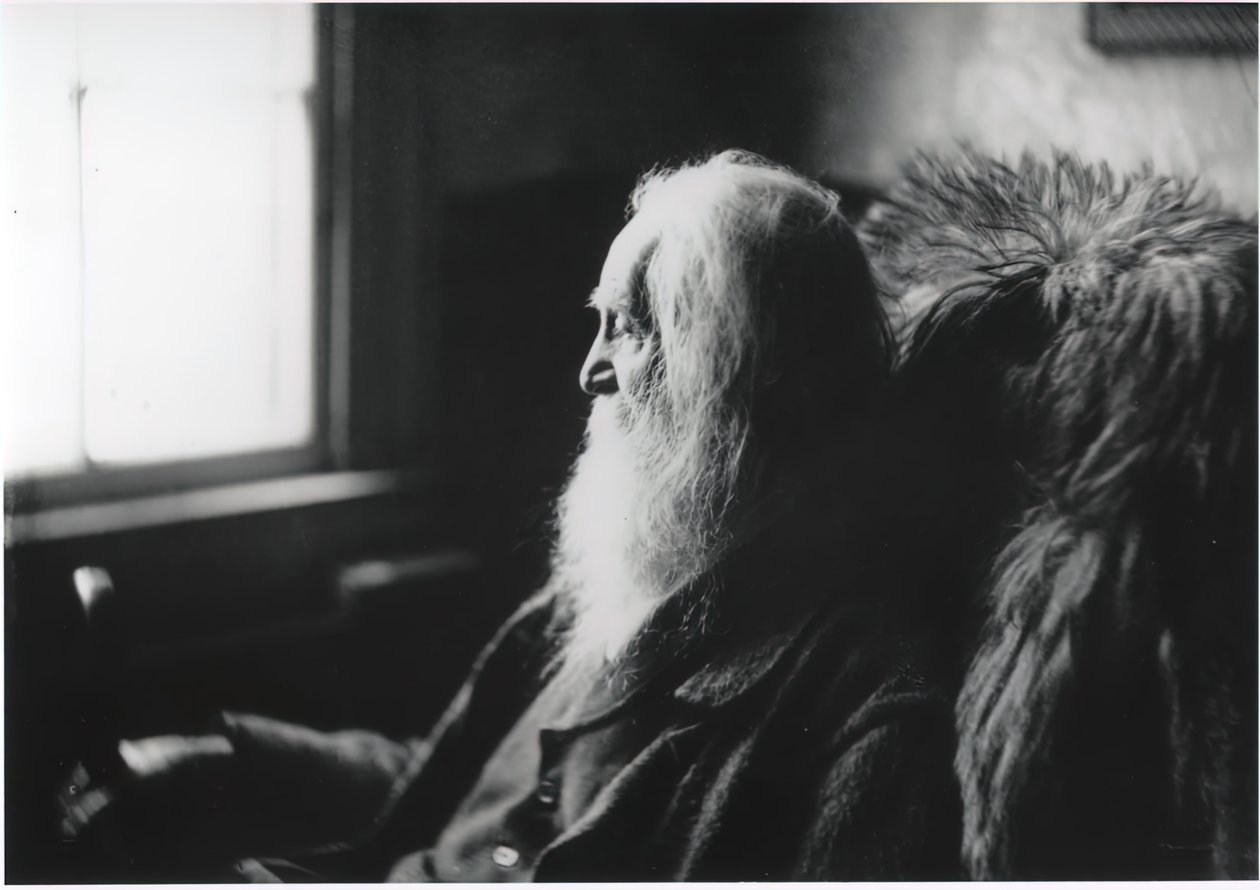 Walt Whitman, Camden, N.J., c. 1891. by Thomas Eakins