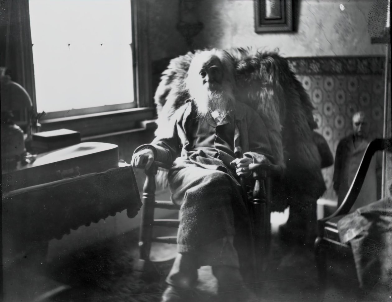 Walt Whitman, Camden, N.J., c. 1891. by Thomas Eakins