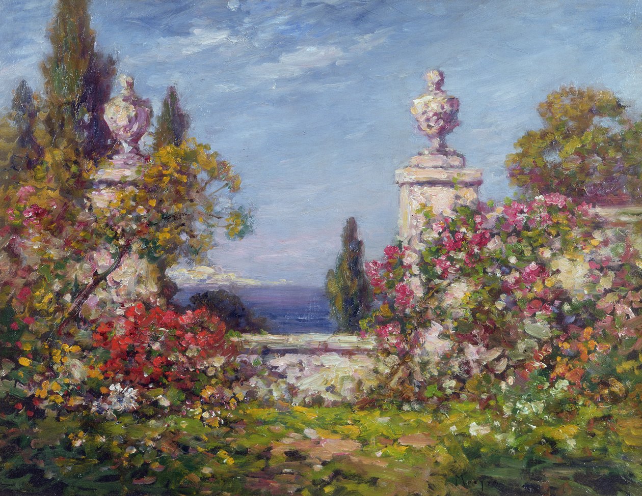 Bir Akdeniz Bahçesi by Thomas Edwin Mostyn