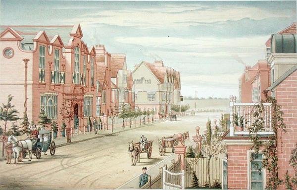Bedford Parkı, Londra by Thomas Erat Harrison