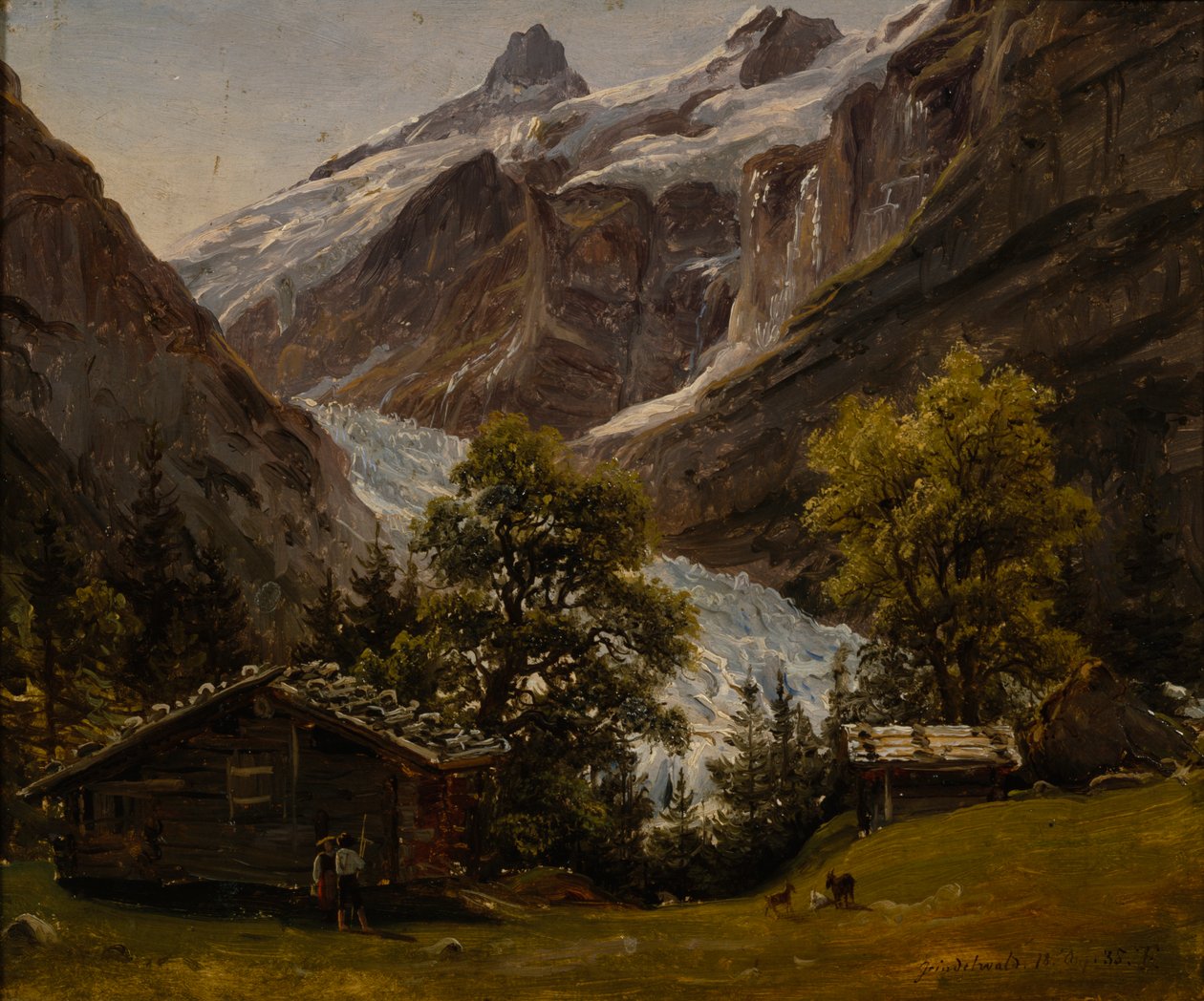 Grindelwald, İsviçre by Thomas Fearnley