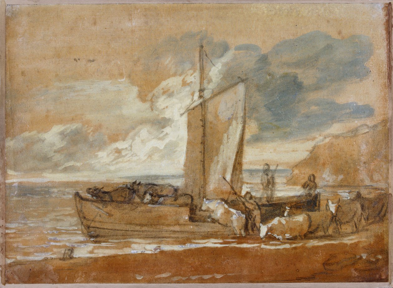 Bir Sığır Vapuru, 1784-1788 by Thomas Gainsborough