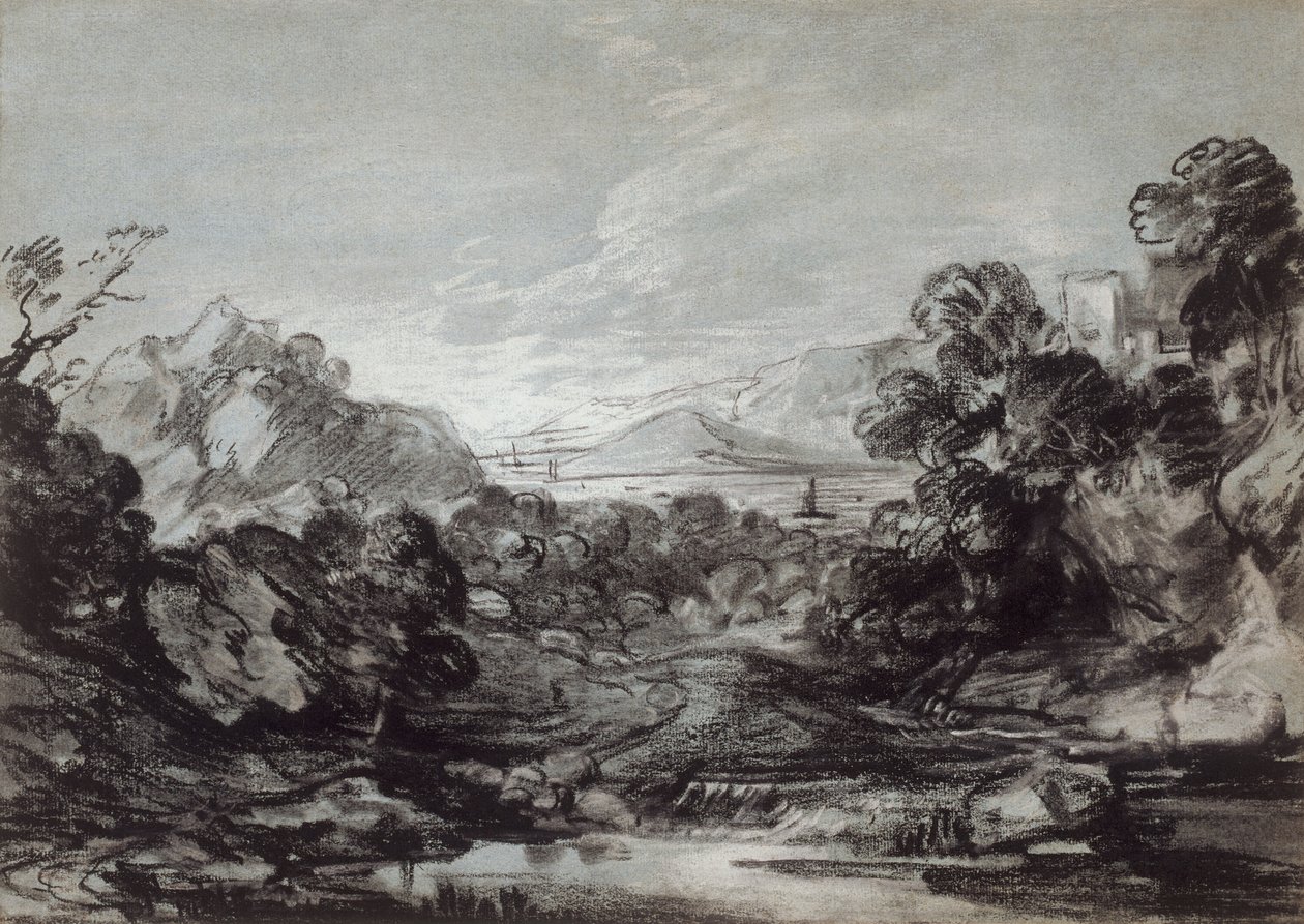 Sahil Görünümü by Thomas Gainsborough