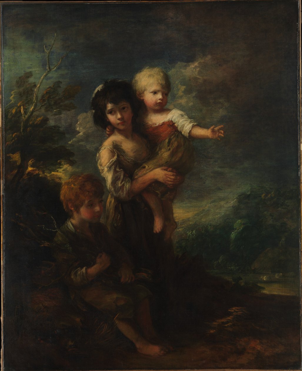 Kulübe Çocuklar (Odun Toplayıcıları) by Thomas Gainsborough