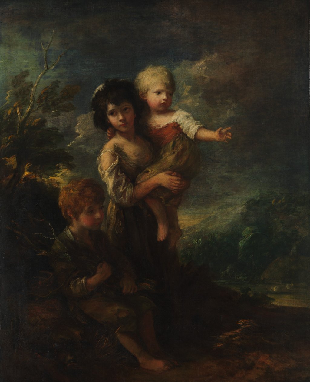 Kulübe Çocukları Odun Toplayıcıları, 1787. by Thomas Gainsborough
