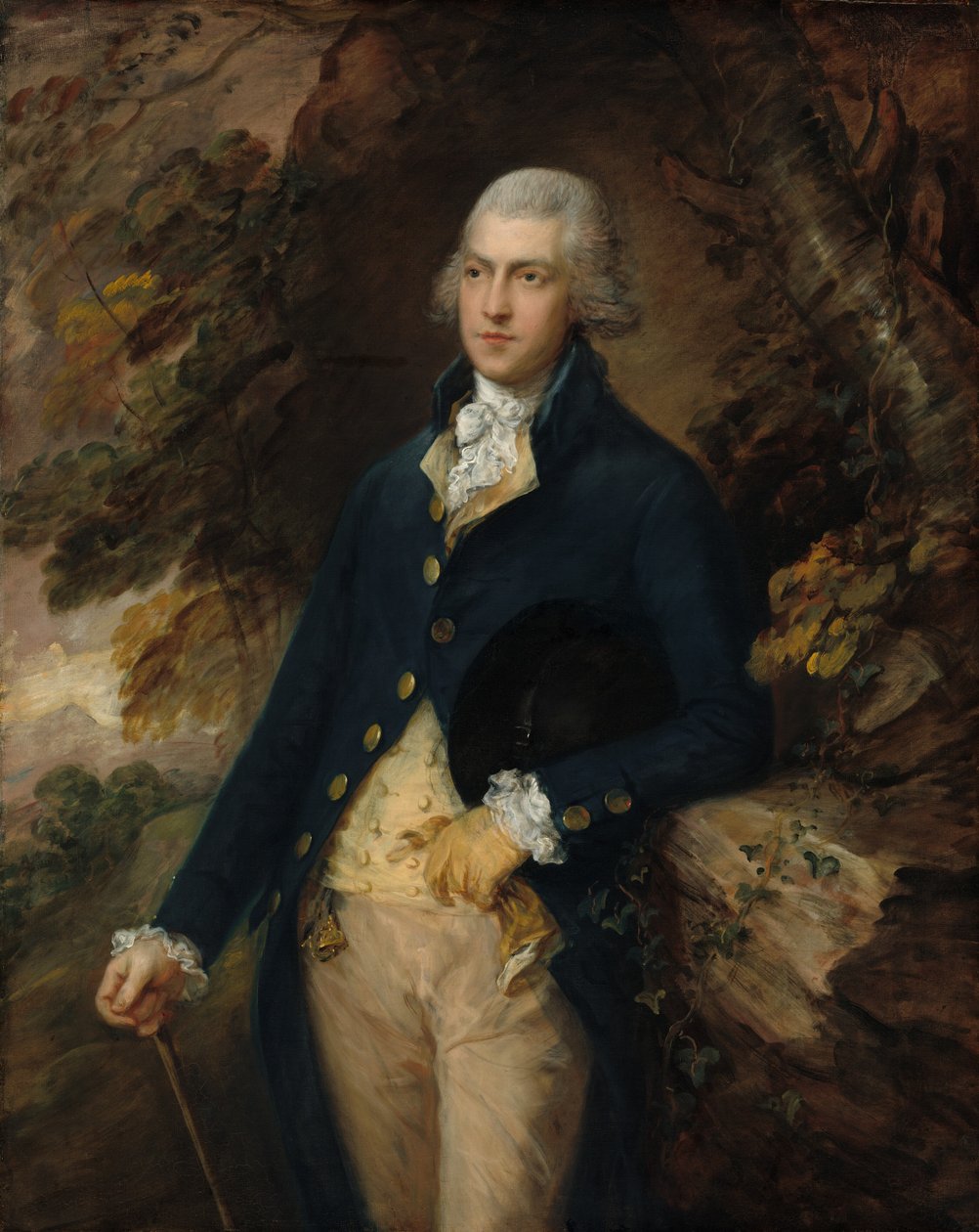 Francis Basset, Lord de Dunstanville, c. 1786. by Thomas Gainsborough