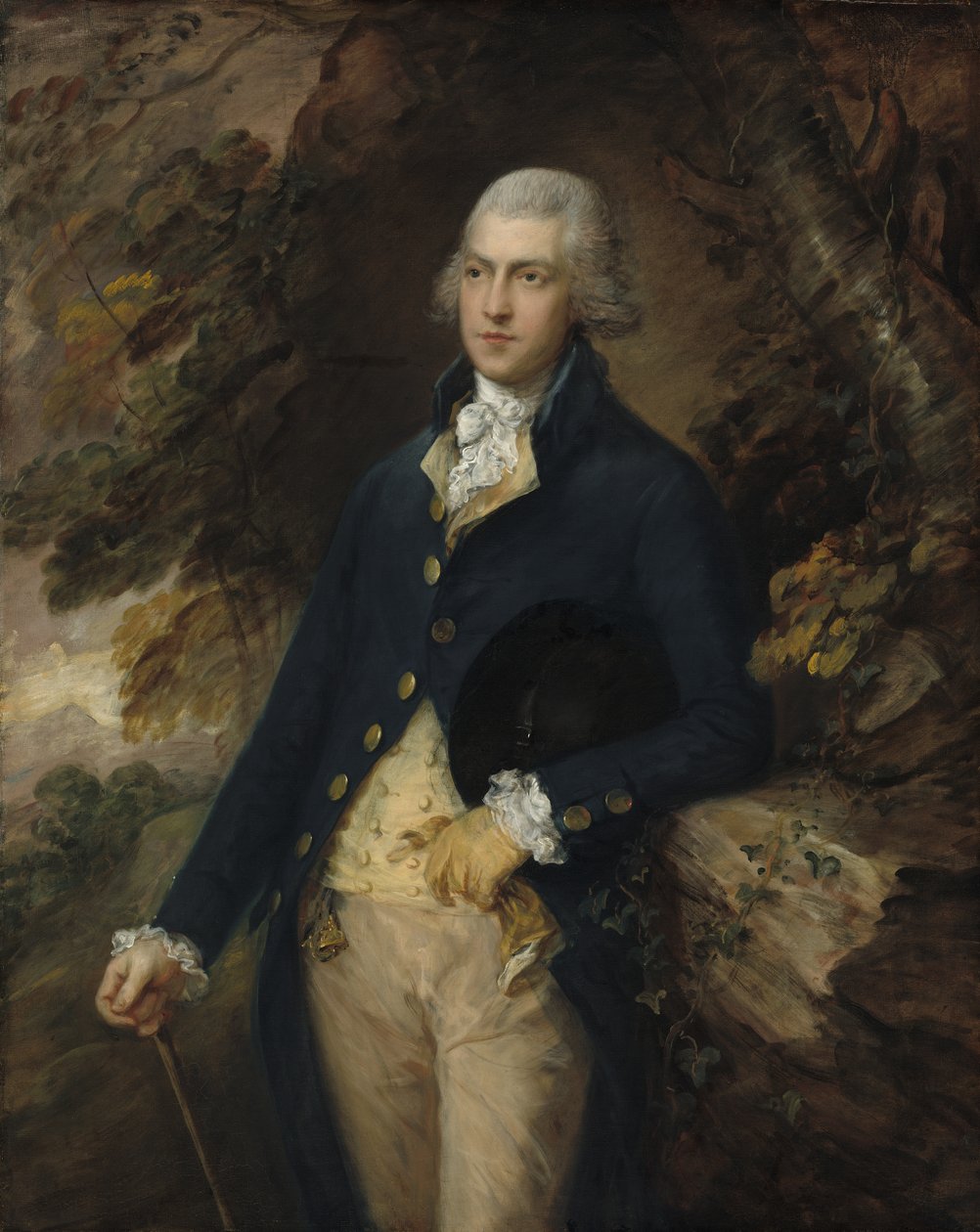 Francis Bassett, Lord de Dunstanville, c.1786 (tuval üzerine yağlı boya) by Thomas Gainsborough