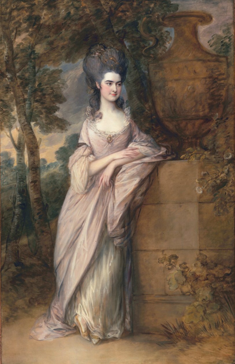 Henrietta Read, daha sonra Henrietta Meares, c.1777 by Thomas Gainsborough