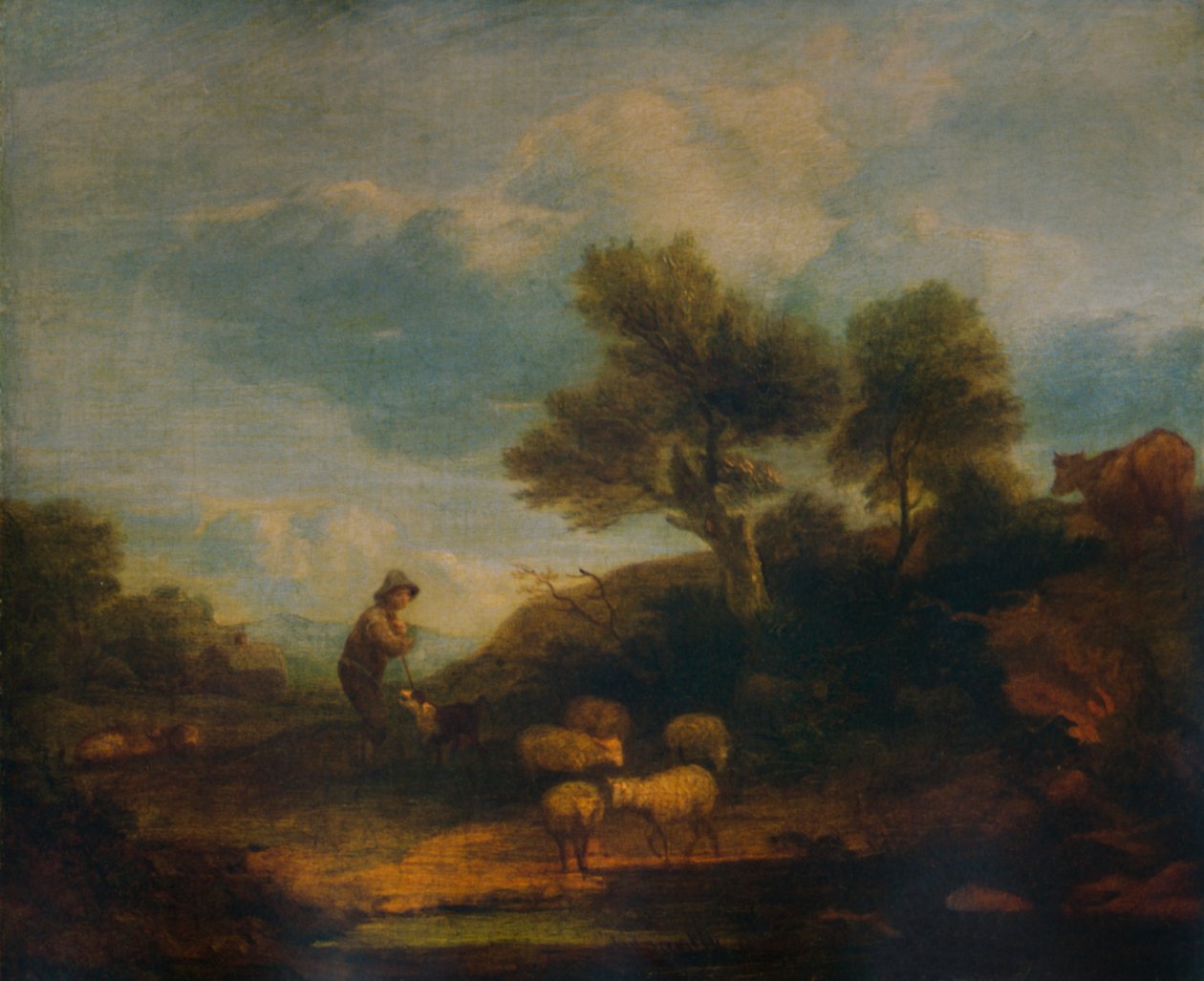 Koyunlu Manzara, 18. yüzyıl, 1935 by Thomas Gainsborough
