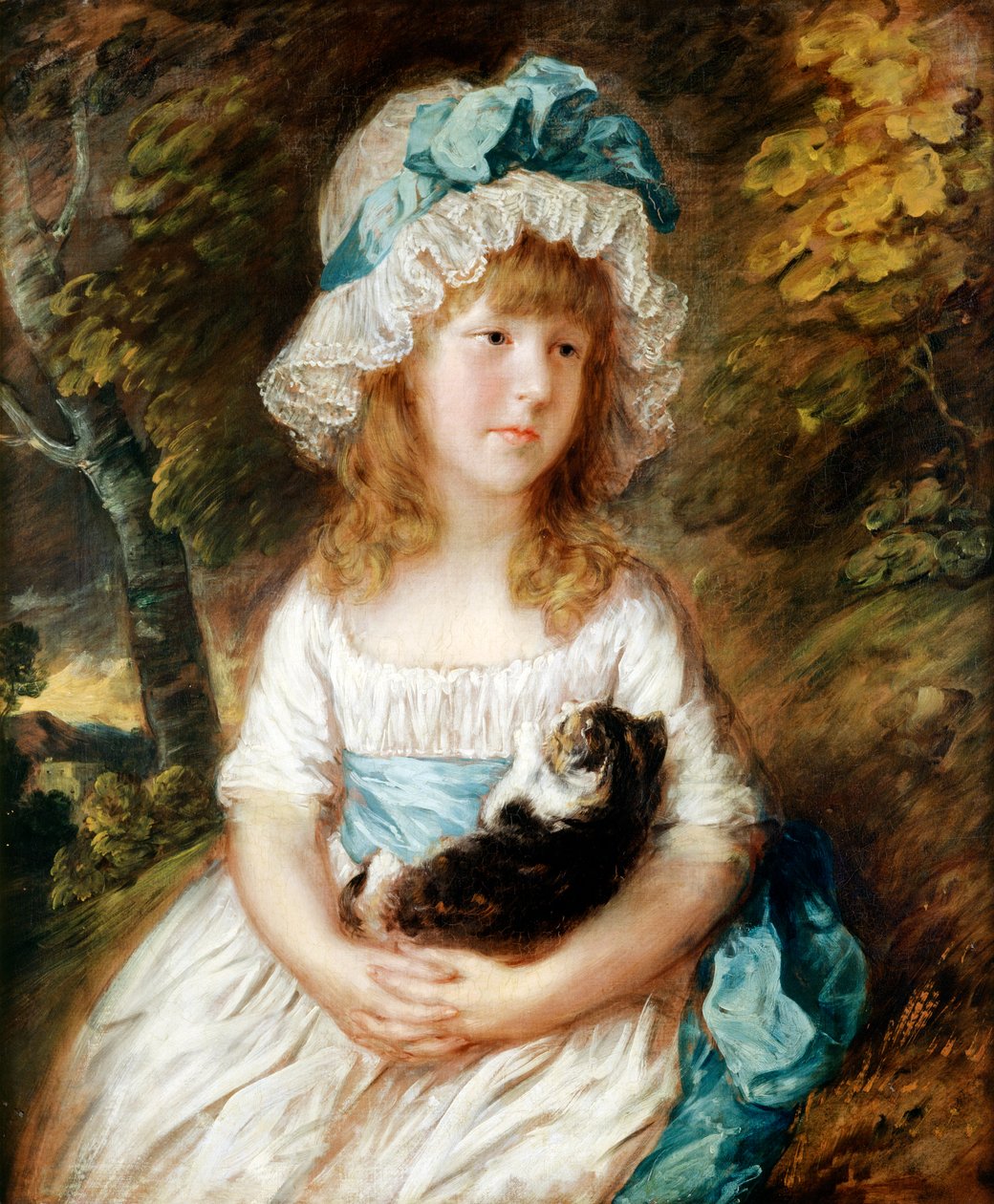Bayan Brummell, c.1781-82 (tuval üzerine yağlıboya) by Thomas Gainsborough