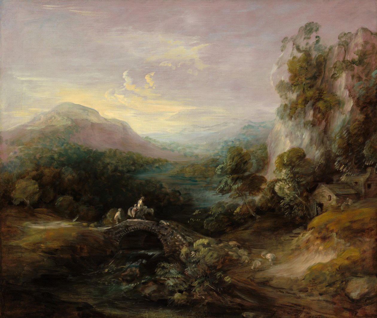 Köprülü Dağ Manzarası, c. 17831784. by Thomas Gainsborough
