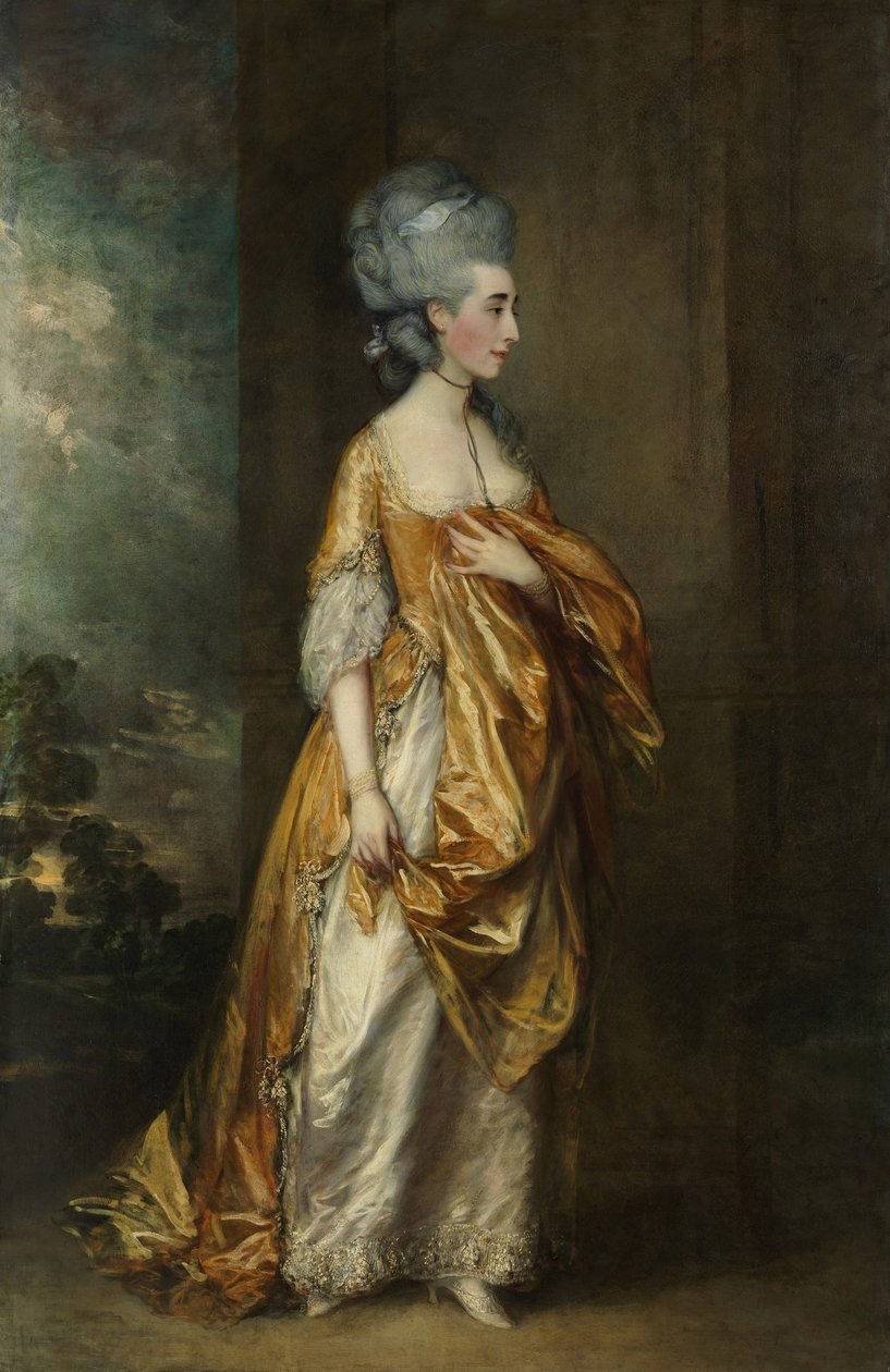 Bayan Grace Dalrymple Elliott by Thomas Gainsborough