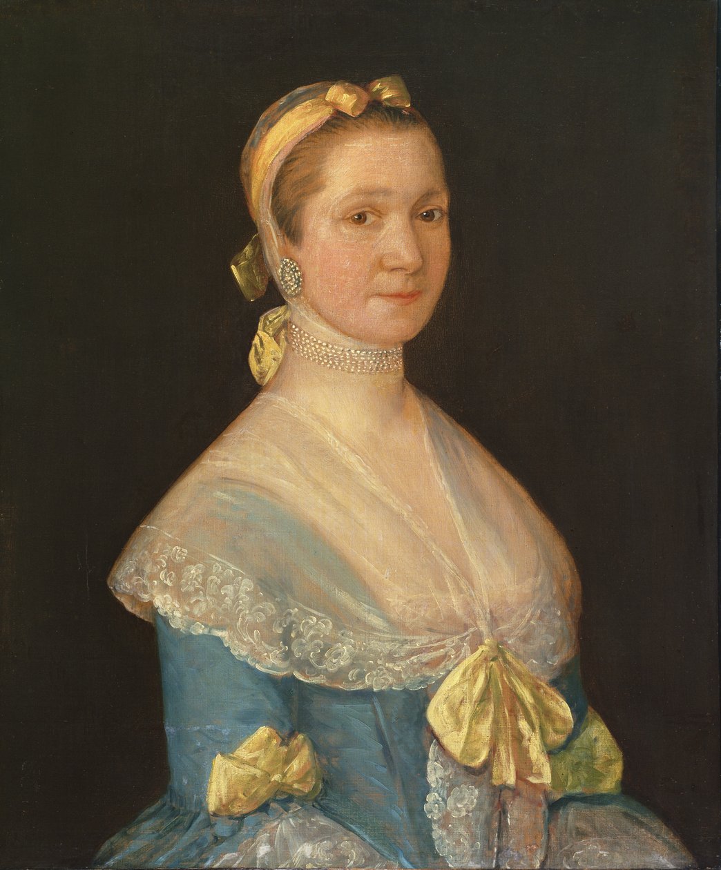 Bayan Prudence Rix (1708-83) c.1756 (tuval üzerine yağlıboya) by Thomas Gainsborough