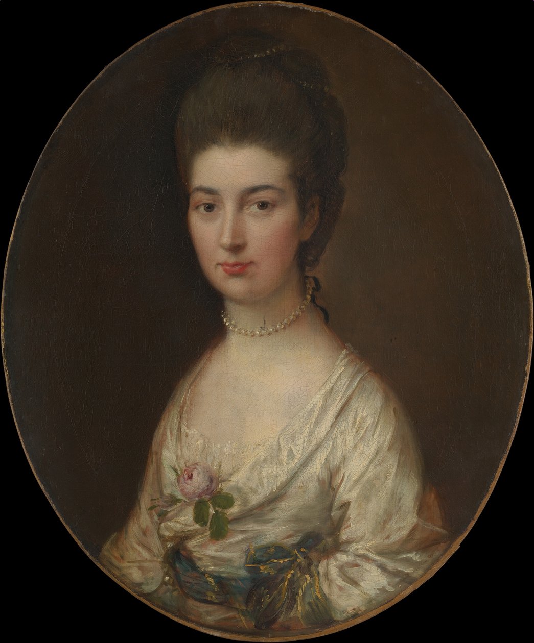 Bayan Ralph Izard Alice De Lancey, 174647-1832. by Thomas Gainsborough