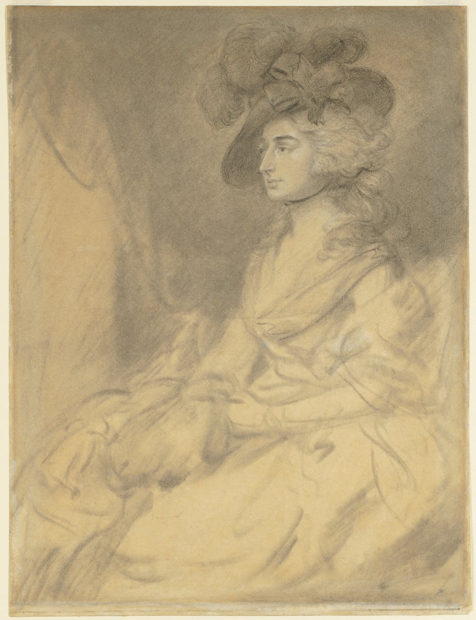 Bayan. Sarah Siddons by Thomas Gainsborough