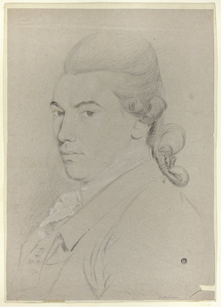 Bir Adamın Portre Büstü by Thomas Gainsborough