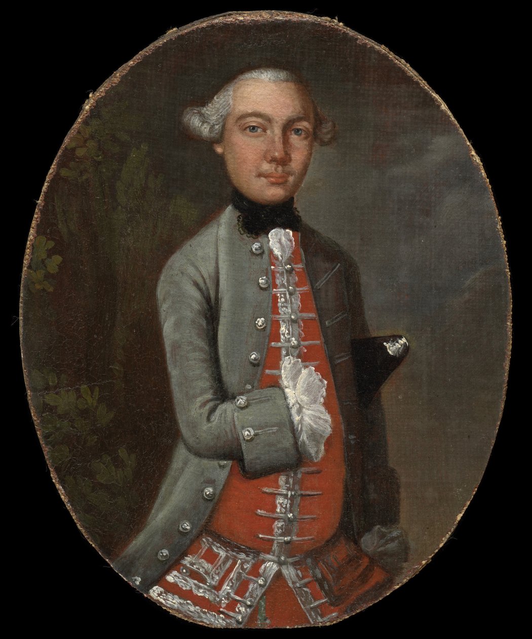 Bir beyefendinin portresi, c.1745-48 by Thomas Gainsborough