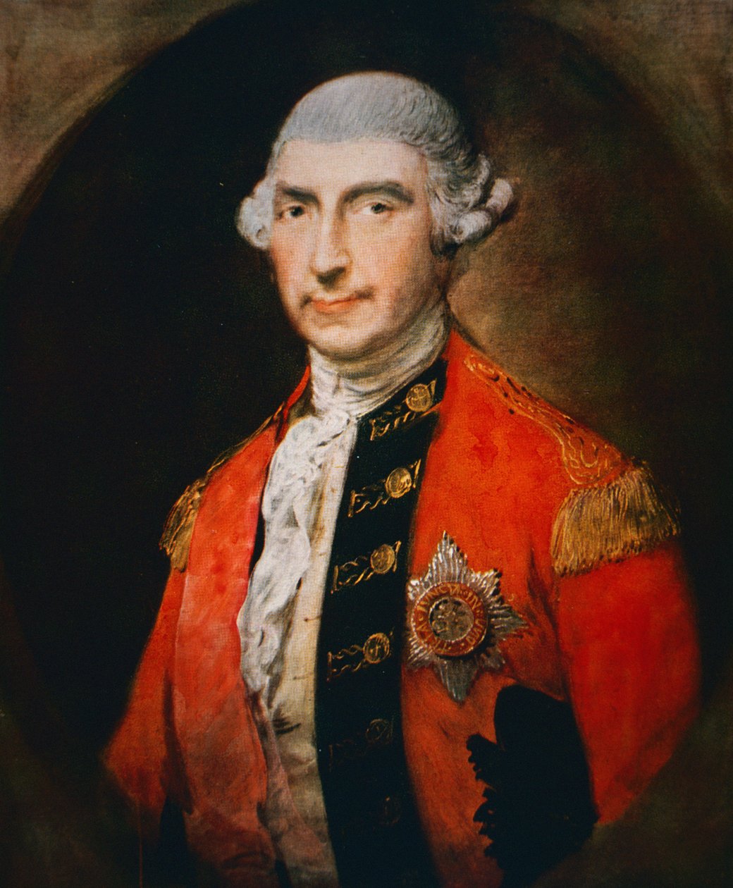 Sir Jeffery Amherst (tuval üzerine yağlı boya) by Thomas Gainsborough