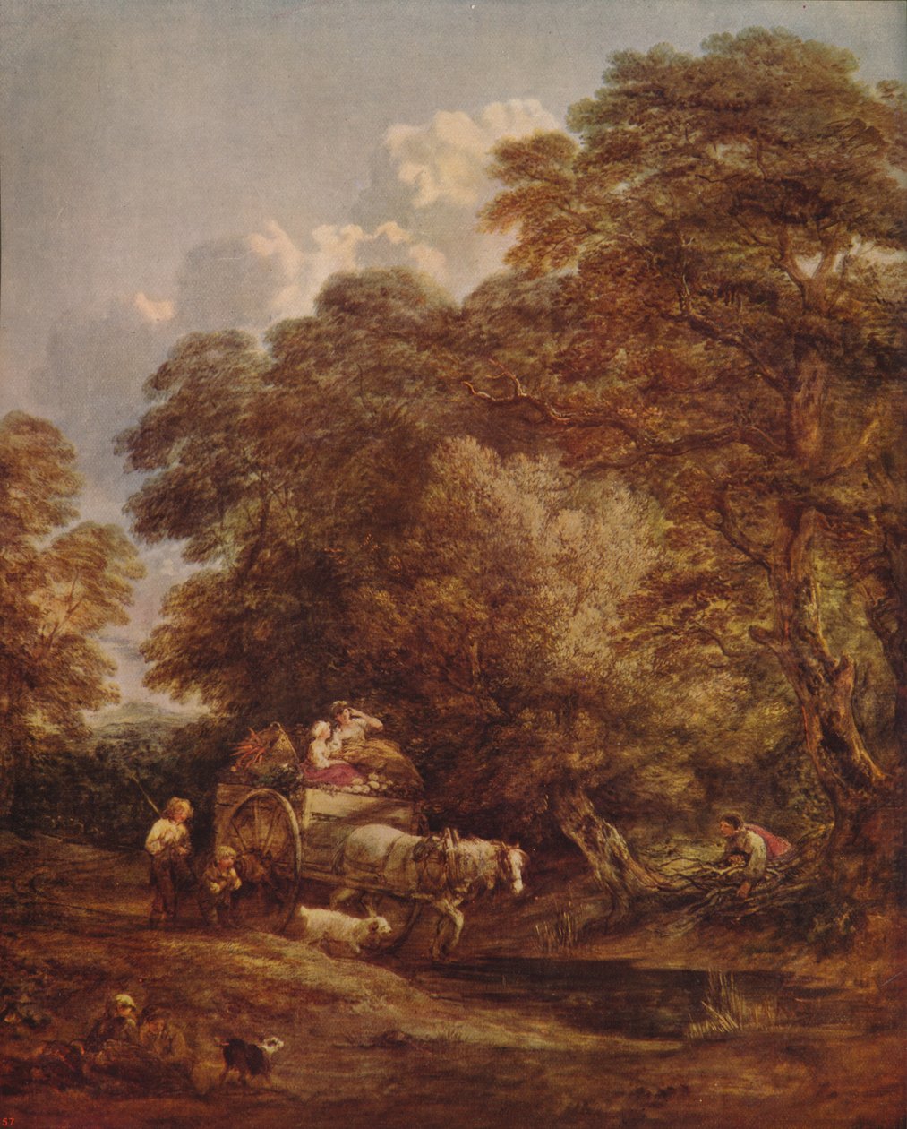 Pazar Arabası, 1786, c1915 by Thomas Gainsborough