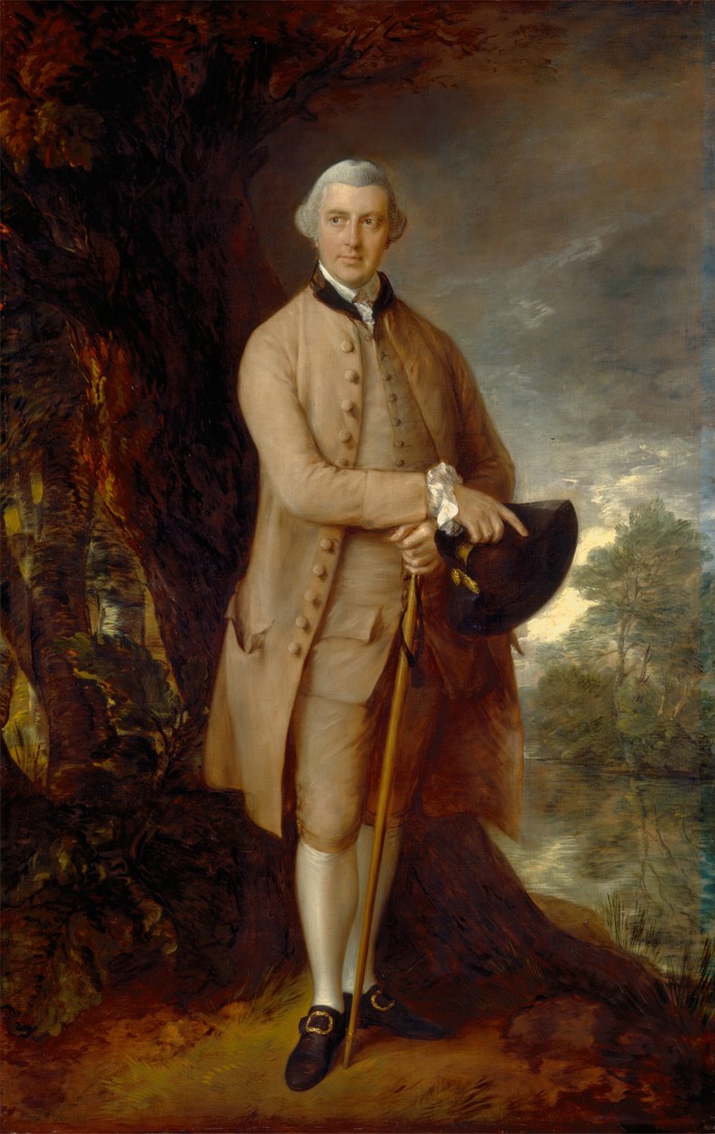 William Johnstone-Pulteney, daha sonra beşinci Lord Pulteney, ca. 1772 by Thomas Gainsborough