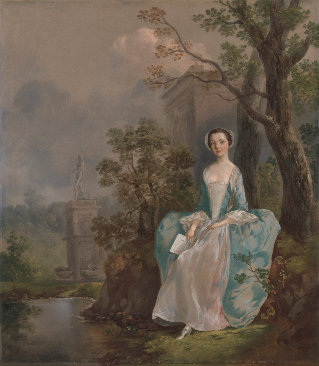 Bir Kadının Portresi by Thomas Gainsborough RA