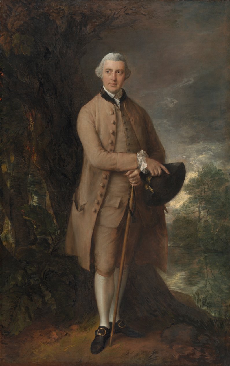William Johnstone-Pulteney, daha sonra beşinci Lord Pulteney by Thomas Gainsborough RA