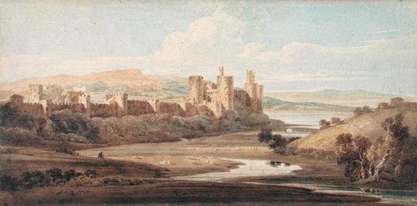 Conwy Kalesi by Thomas Girtin