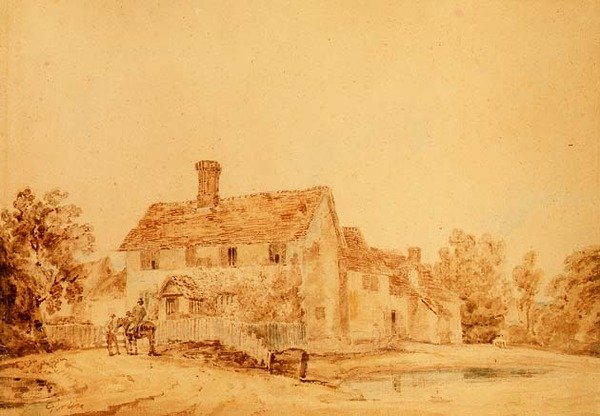 Pinkneys Çiftliği, Redwinter, Essex by Thomas Girtin