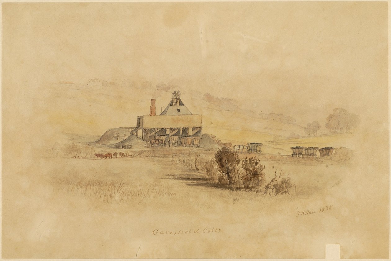 Garesfield kömür ocağı by Thomas H. Hair
