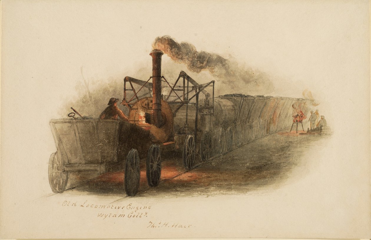 Í rúminu, 1891 by Thomas H. Hair