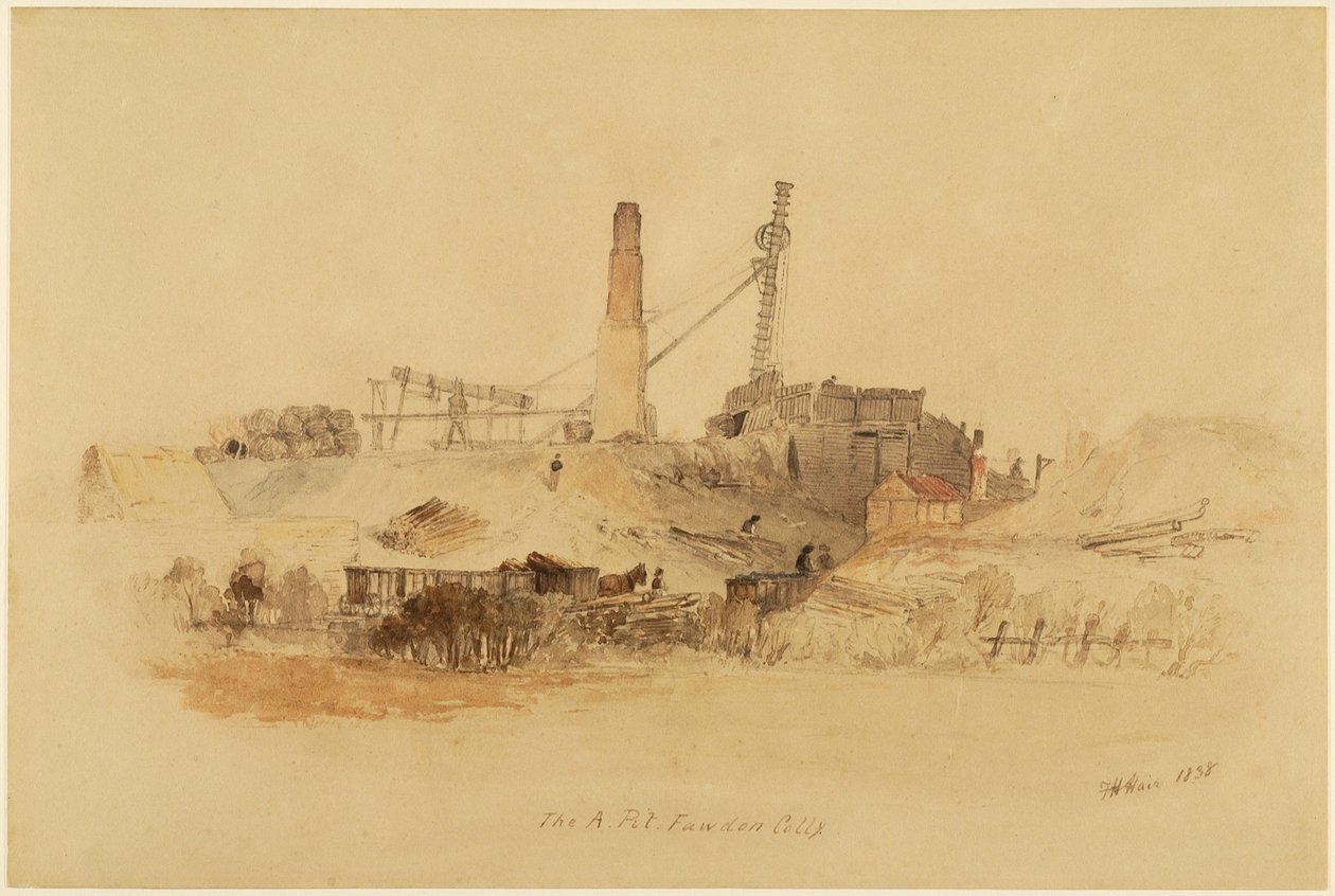 Bir Çukur, Fawden Colliery by Thomas H. Hair