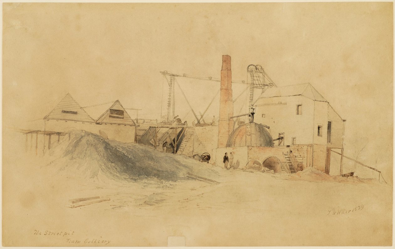 Steet Pit, Team Colliery by Thomas H. Hair