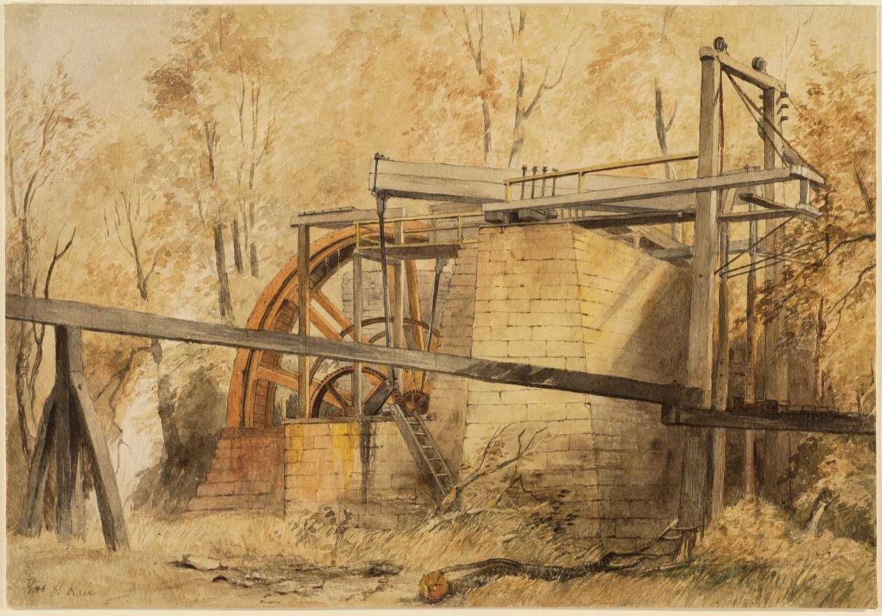 Su Çarkı, Beamish Colliery by Thomas H. Hair