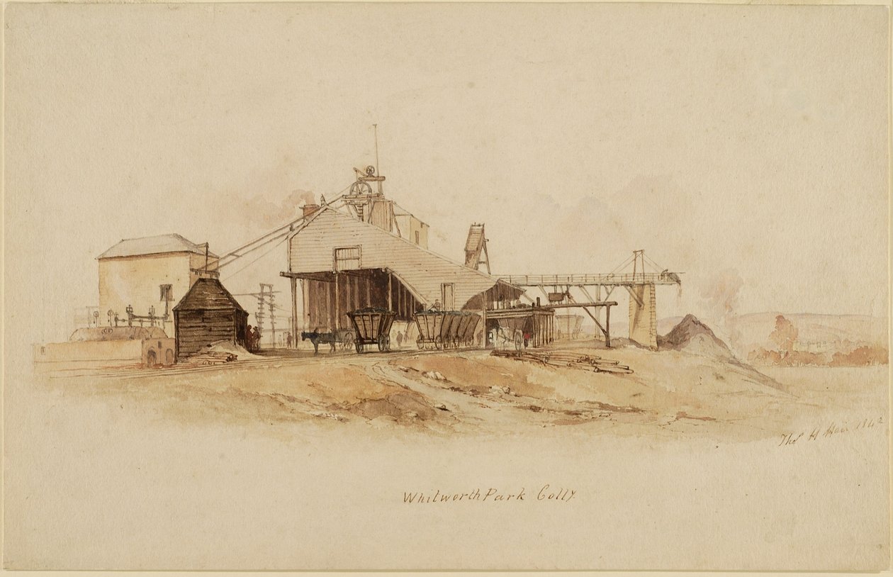 Whitworth Parkı kömür ocağı by Thomas H. Hair