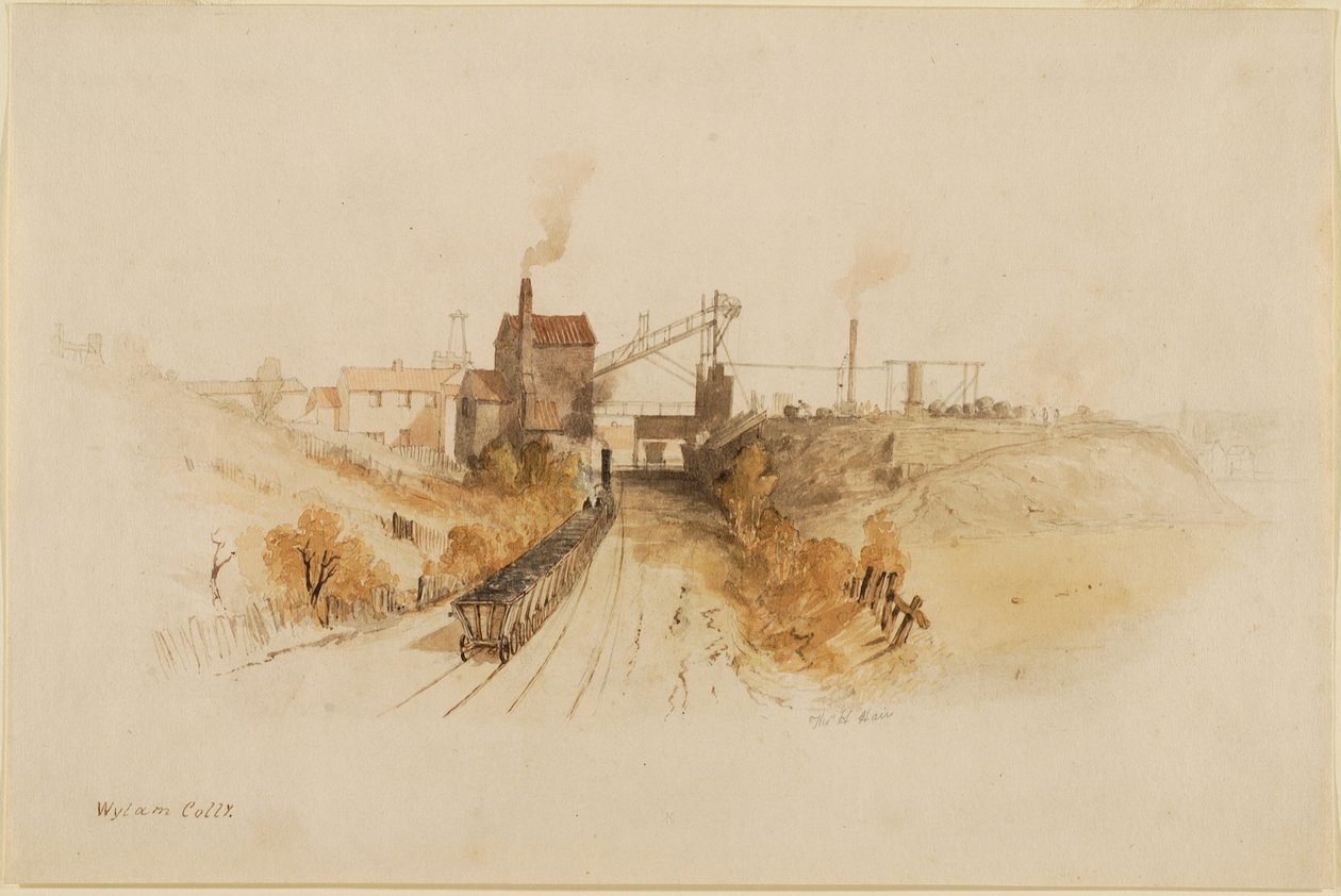 Wylam kömür ocağı by Thomas H. Hair